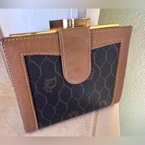 Christain Dior vintage kiss lock wallet